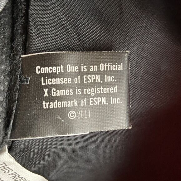 Official X Games One Strap Crossbody Backpack Red Black - Picture 5 of 7